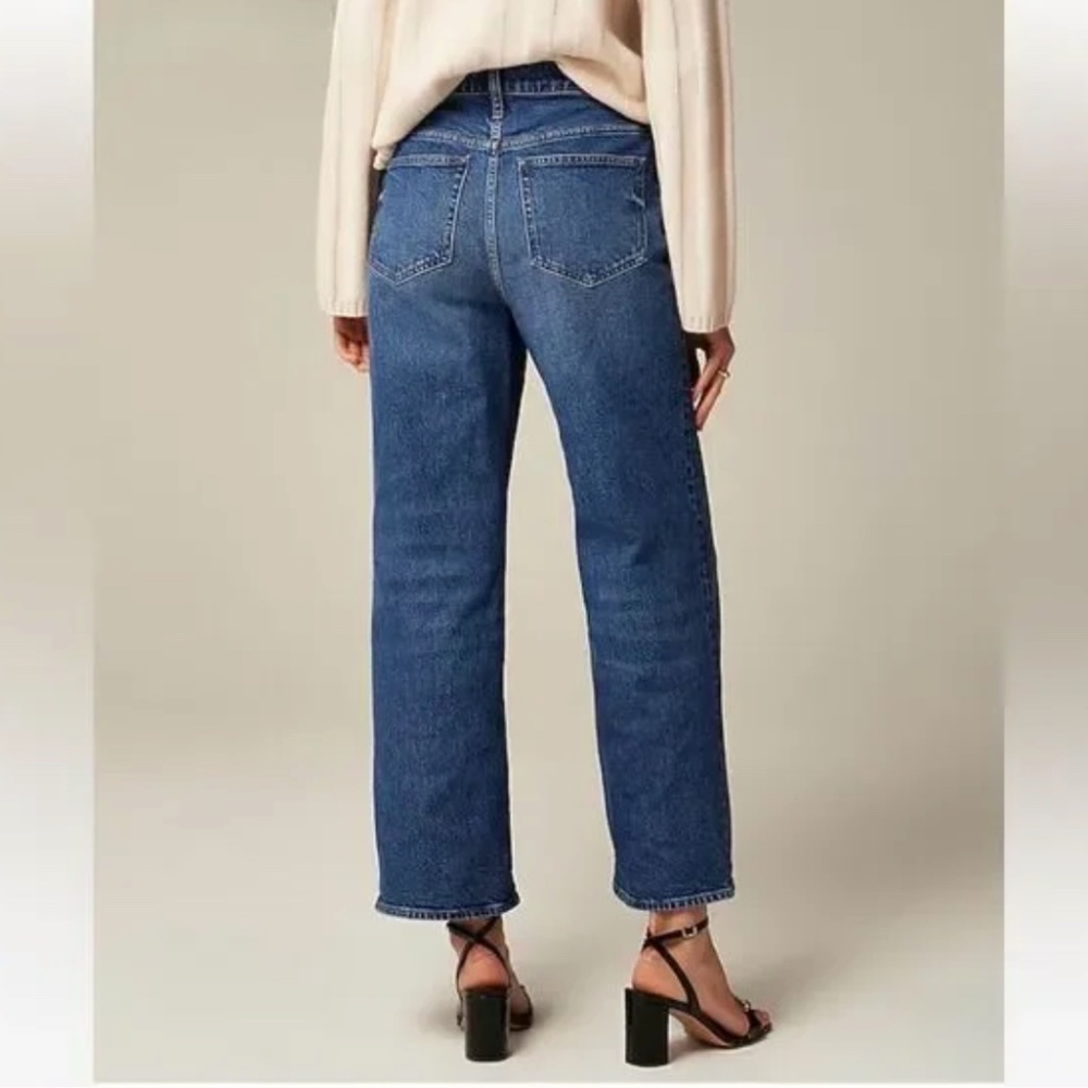 J. Crew High-Rise Slim Wide Jean in 1996 Semi-Stretch Size 28 - Picture 2 of 15
